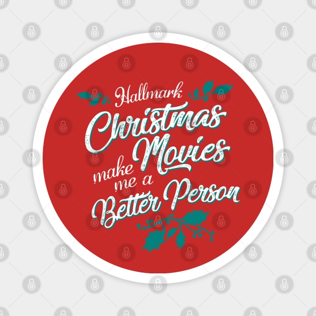 Hallmark Christmas Movies Magnet by WarbucksDesign